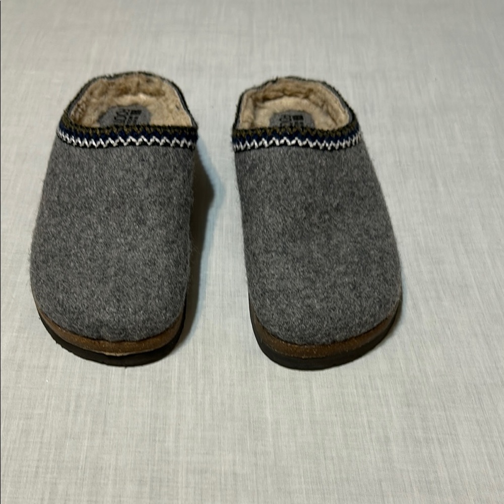 Footbeds White Mountain Grey Clogs - Picture 3 of 5